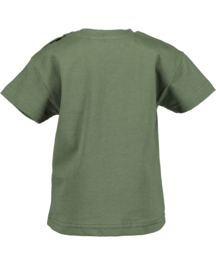 SHIRT GROEN, SAFARI