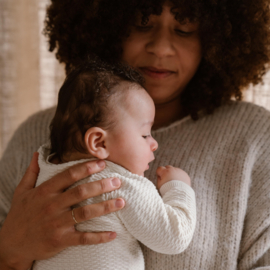 BABY PAKJE KNITWEAR, CREME