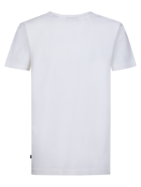 SHIRT MET FOTO PRINT, HELDER WIT