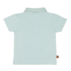 POLO MINT GROEN MET DINO LOGO, NICE TEAM