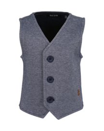 GILET BLAUW, FESTIVE