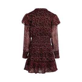 MESH JURK, MULTICOLOR