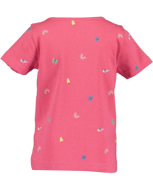 SHIRT MET HARTJES ROZE, ESSENTIELS