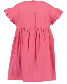 MOUSSELINE JURK ROZE, ESSENTIELS