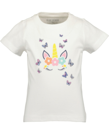 SHIRT MET UV-EFFECT, UNICORN