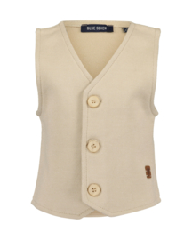 GILET BEIGE, FESTIVE