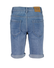 JEANS SHORT, BLAUW