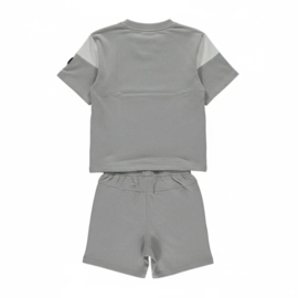 2-DELIGE SET GRIJS GEMELEERD, JOB DUTCHTUBER