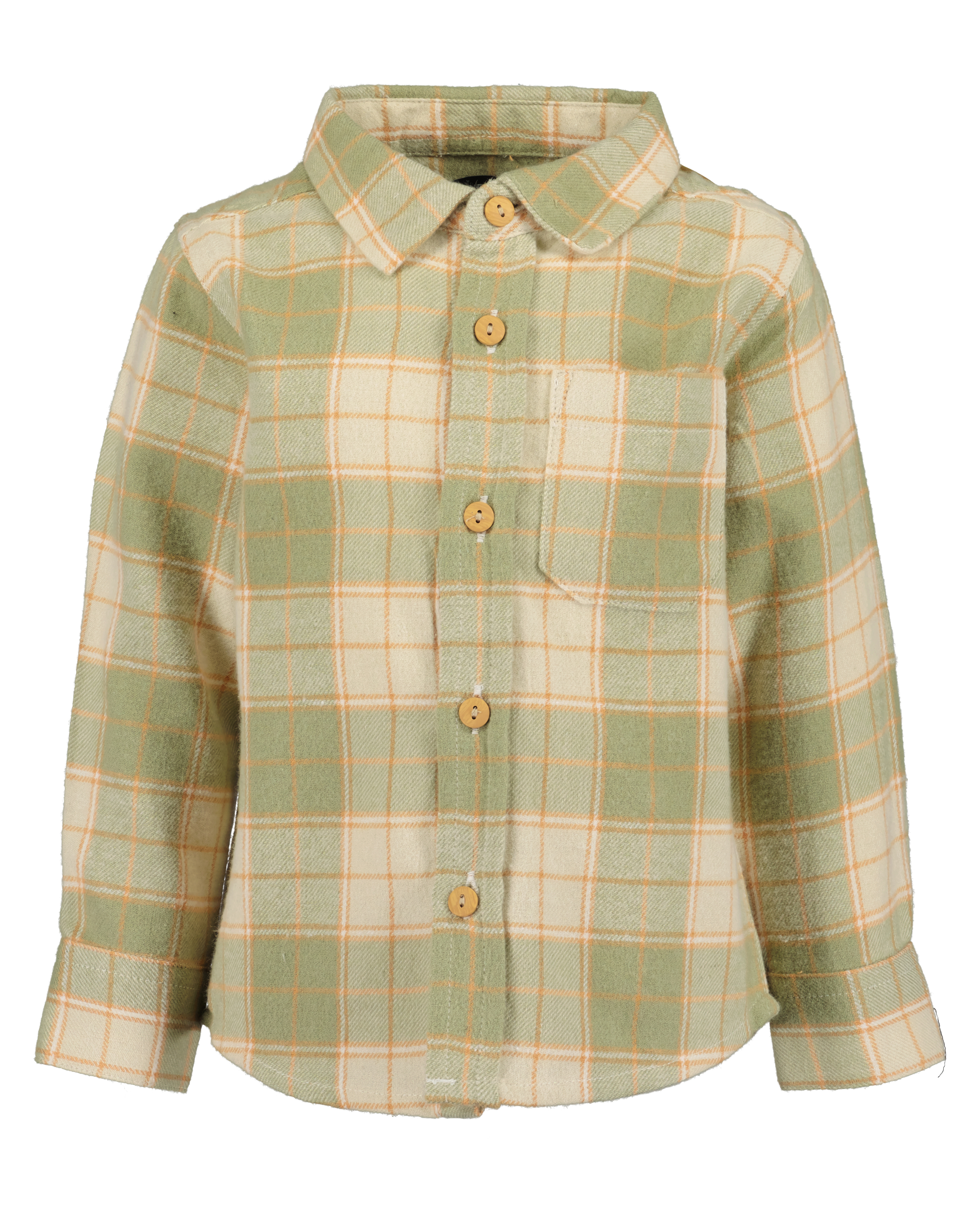 BLOUSE FLANEL FUNNY FARM, MOSGROEN