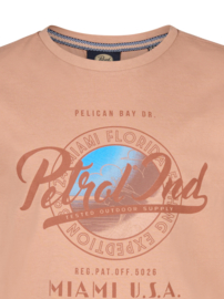 SHIRT MET CLASSIC PRINT, SANDELWOOD