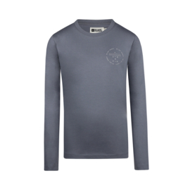 LONGSLEEVE, GRIJS BLAUW