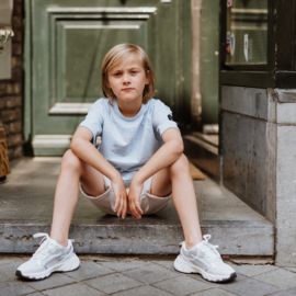 SHIRT LOOSE FIT, LICHT BLAUW