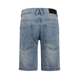 KORTE SPIJKERBROEK LOOSE FIT, JEANS BLAUW