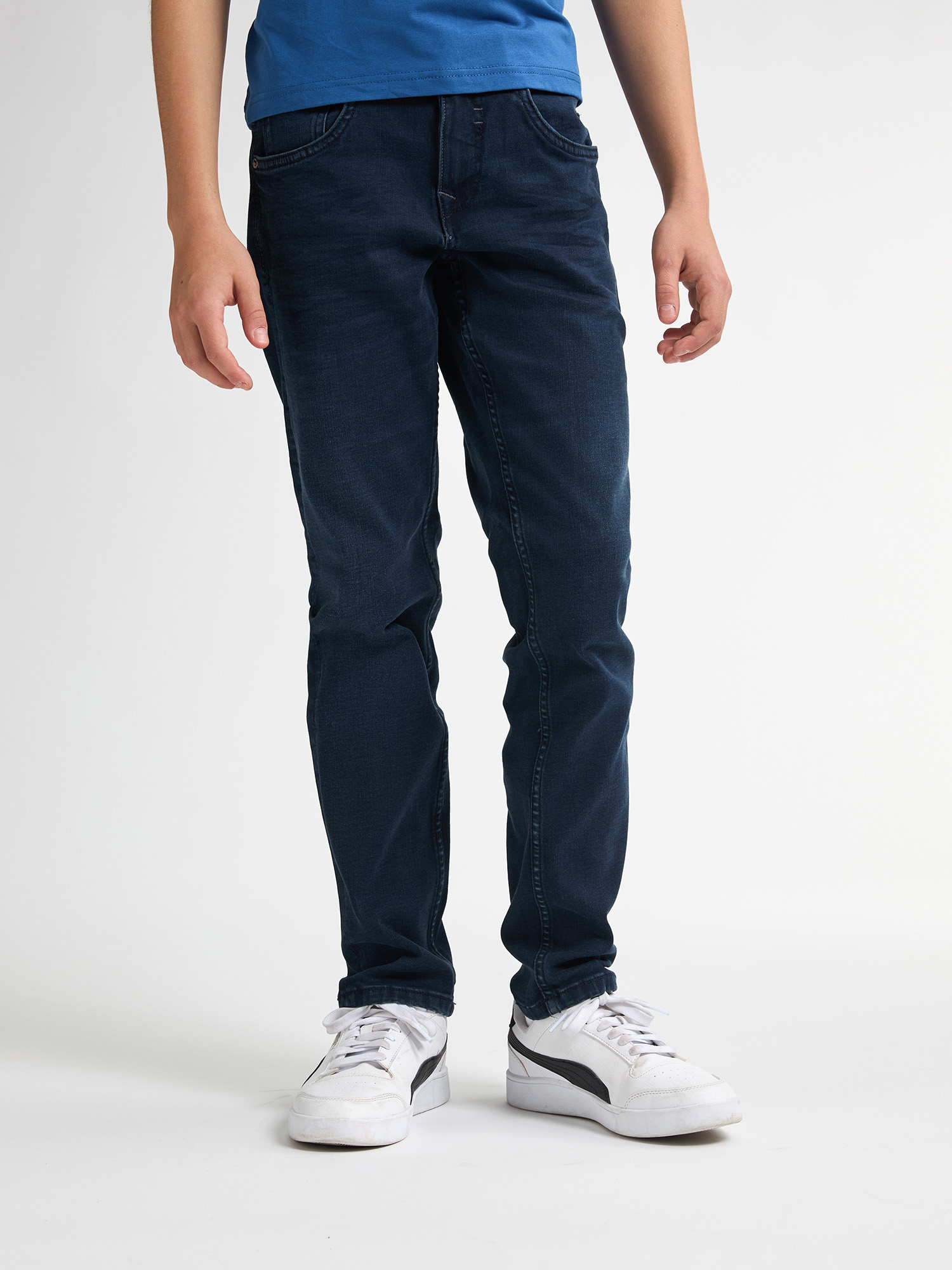 SPIJKERBROEK RUSSEL REGULAR, DARK FADED