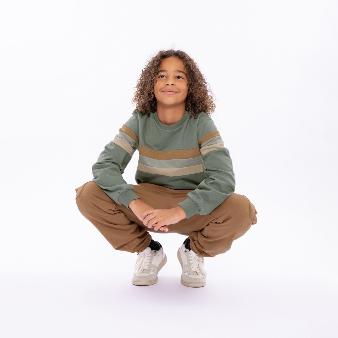 JOGGINGBROEK LOOSE FIT, ZAND