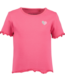 SHIRT ROZE RIB, BASICS