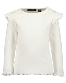 RIB LONGSLEEVE ESSENTIELS, OFF-WHITE