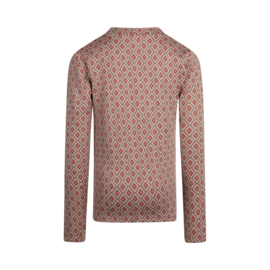 LONGSLEEVE MET WIEBER RUIT, MULTICOLOR