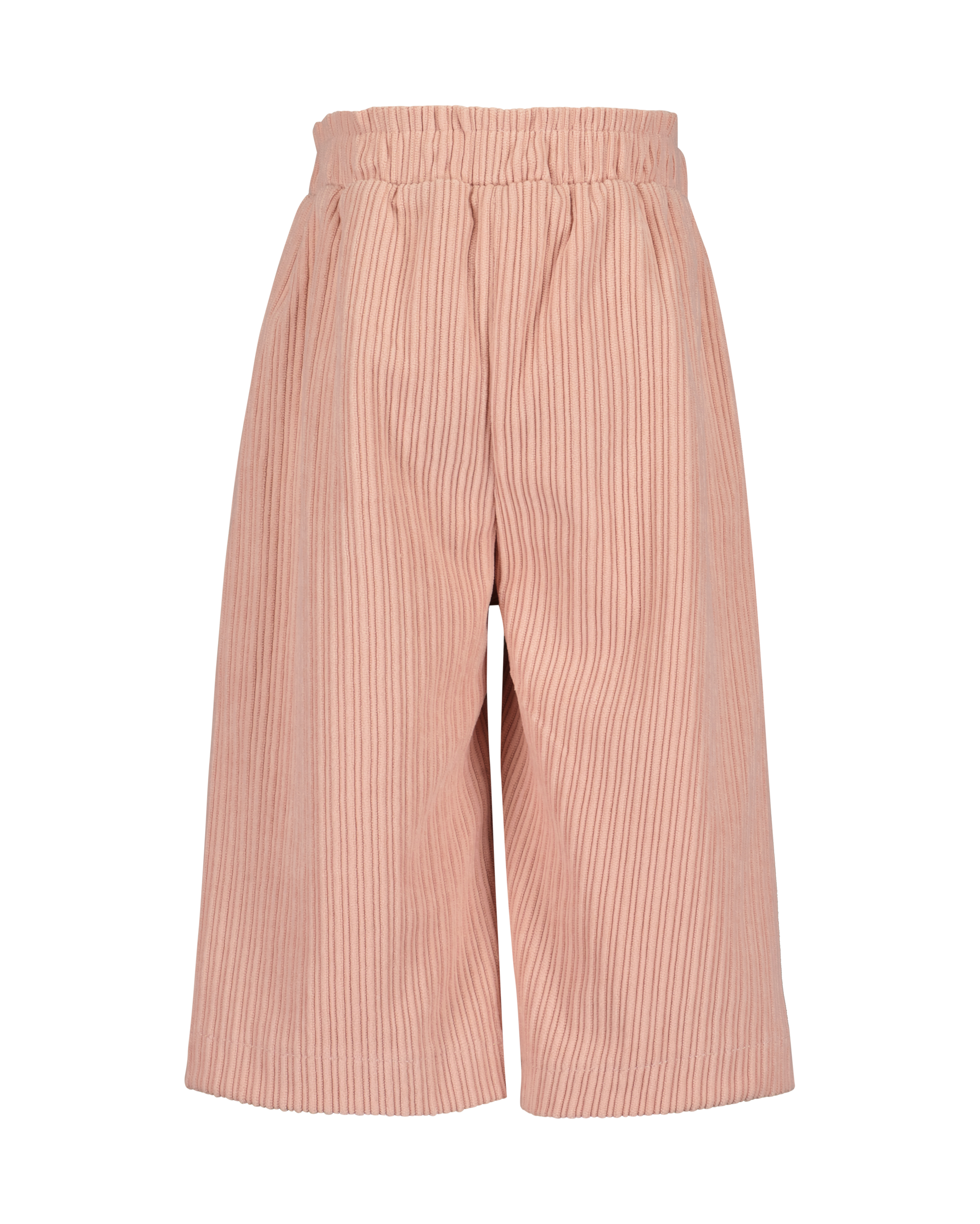 WIDE LEG BROEK ESSENTIEL, POEDERROZE