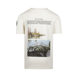 SHIRT MET BACKPRINT, IVOOR