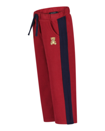 WIDELEG JOGGING BORDEAUX, TEDDY