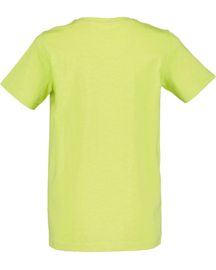 SHIRT MET PRINT, GROEN