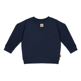 SWEATER BLAUW, POLAR BEAR