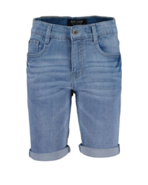 JEANS SHORT, BLAUW