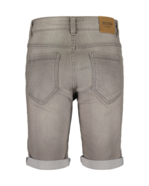 KORTE SPIJKERBROEK, JEANS GRIJS