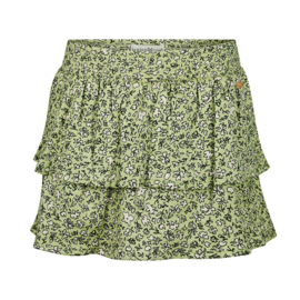 SKORT BLOEMEN, GROEN