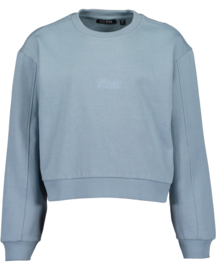 SWEATER, LICHT BLAUW
