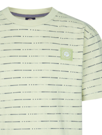 SHIRT GESTREEPT, LIME