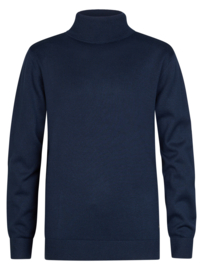GEBREIDE COLTRUI, MARINE BLAUW