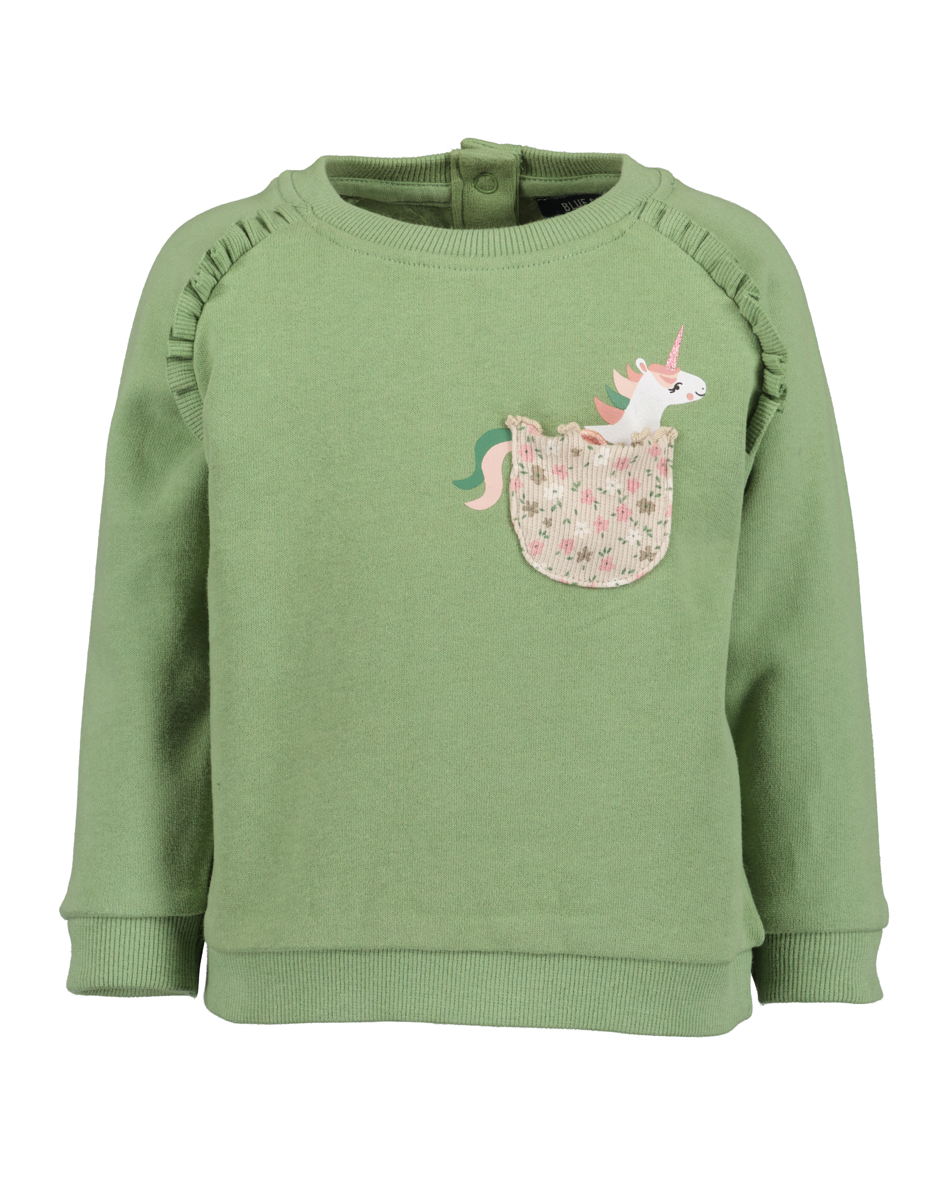 SWEATER UNICORN, APPELGROEN