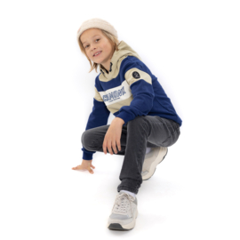 SPIJKERBROEK TAPERED FIT, GRIJS