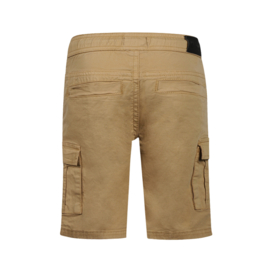KORTE CARGO BROEK, CARAMEL BRUIN