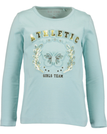 LONGSLEEVE SPORTY, GLETSJERBLAUW