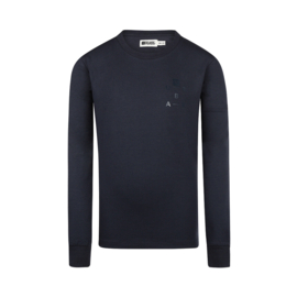 LONGSLEEVE, DONKER BLAUW