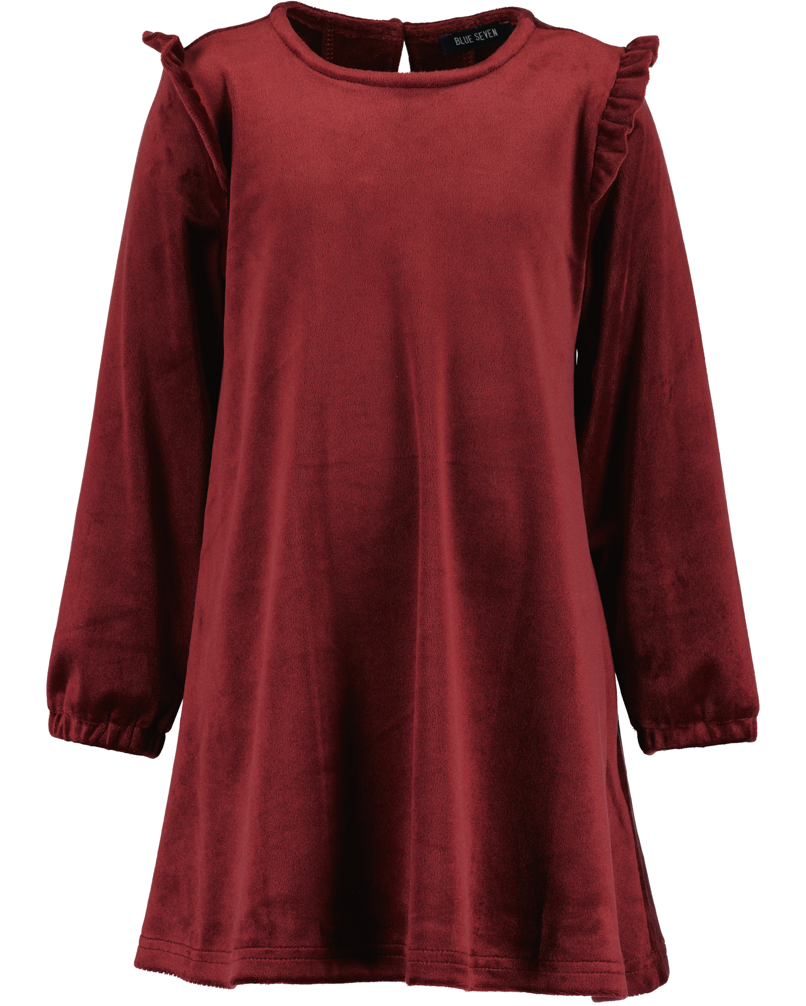 JURK VELOURS HEARTS, WIJNROOD