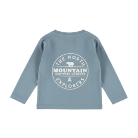 LONGSLEEVE OCEAAN BLAUW, EXPLORERS