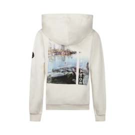 SWEATER MET BACKPRINT, IVOOR