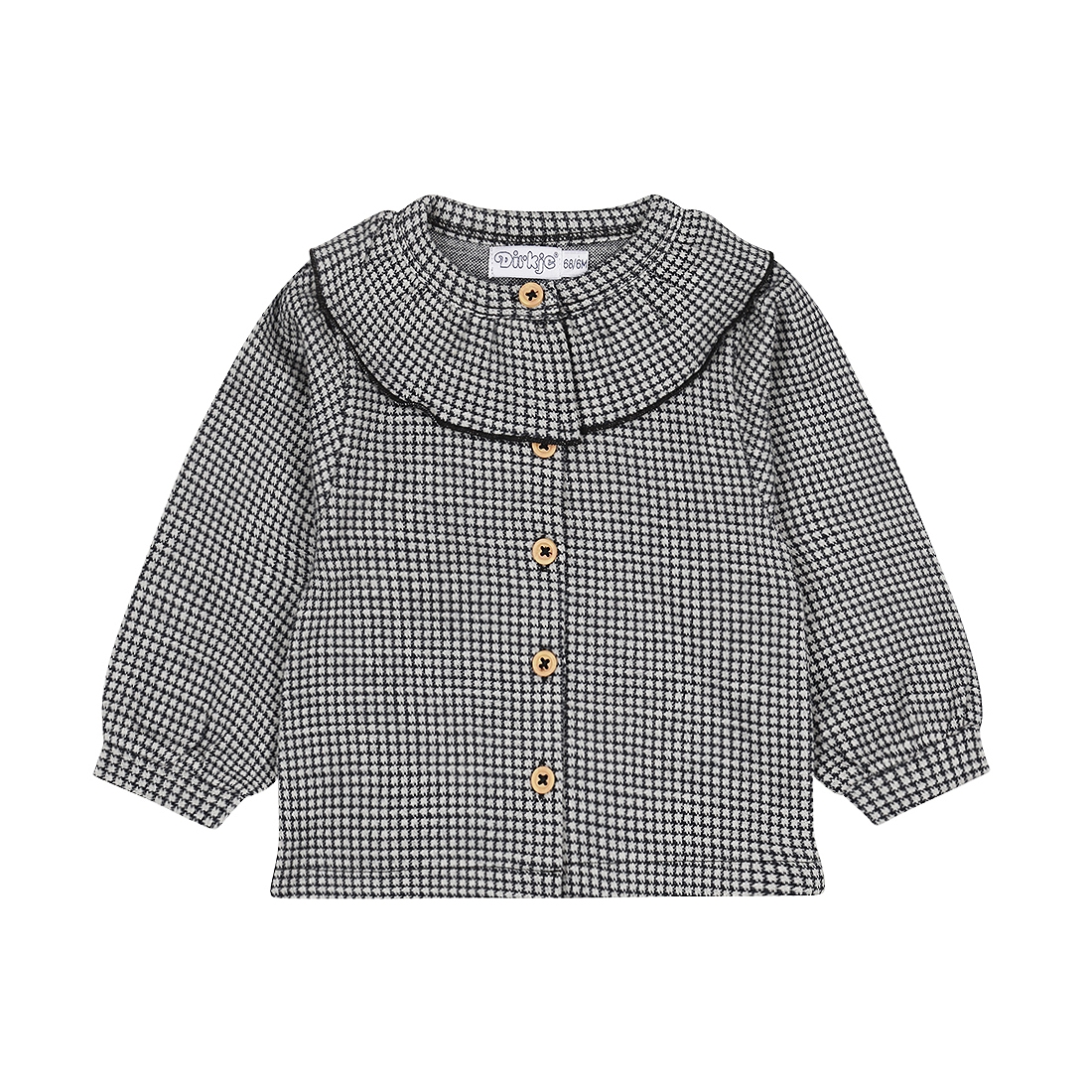 BLOUSE GIRLS AMOUR, OFF-WHITE