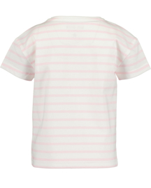 SHIRT ROZE GESTREEPT MET PRINT, OCEAN