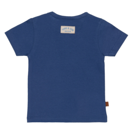 SHIRT DONKER BLAUW, SAND & SUN