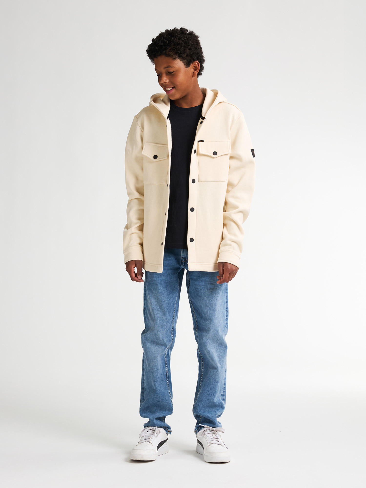 HOODIE, RAW SAND