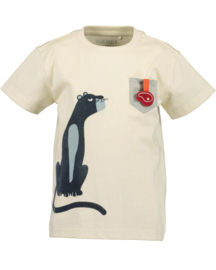 SHIRT PANTER BEIGE,  JUNGLE