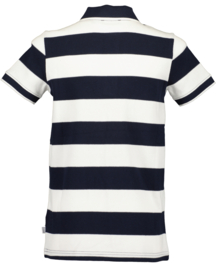 POLO, BLAUW GESTREEPT
