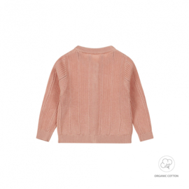 VESTJE KNITWEAR, POEDER ROZE