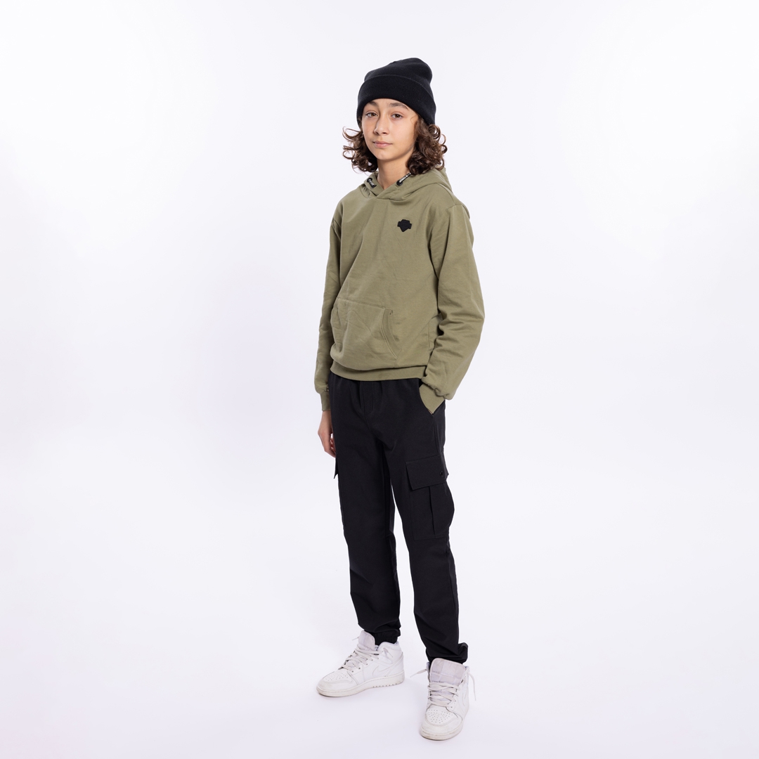 HOODIE, LEGERGROEN