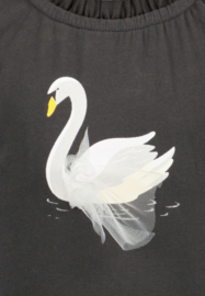 LONGSLEEVE SWAN, ANTRACIET